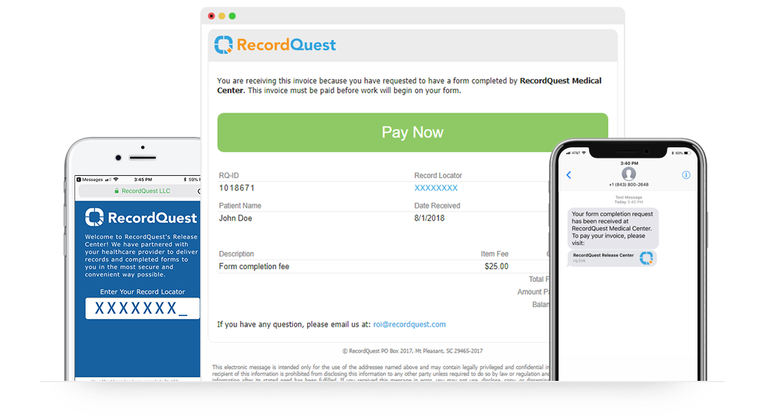 Patient Form Completion Service Patient Form Completion Service
